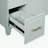 Bathroom Vanity with Ceramic Sink, 4 Drawers and Adjustable Shelf