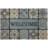 Riyad Welcome Patchwork Tile Recycled Rubber All Weather Outdoor Door Mat