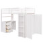 Lit mezzanine avec tiroirs, bureau et garde-robe-80112713-80112712