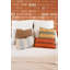 Square Cushion Lines Ochre
