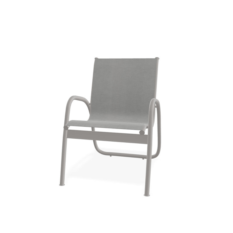 Fauteuil de patio Gardenella, Alliage Sunbrella®, Gris chaleureux texturé