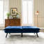 Canapé-lit pliant convertible bleu marine