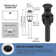 Centerset 2-handle Bathroom Faucet with Drain Assembly