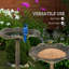Plastic Stake Birdbath