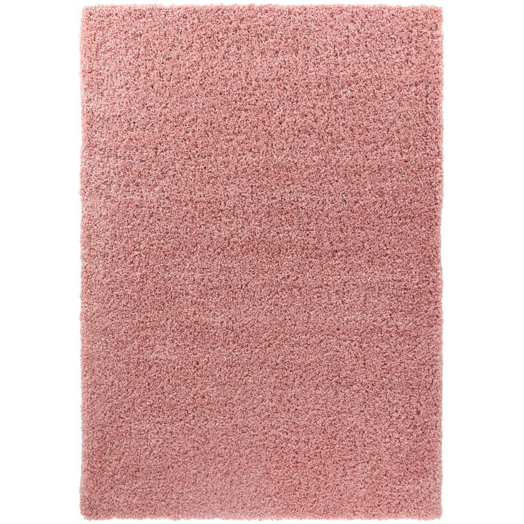 Esterly Solid Colour Shag Area Rug