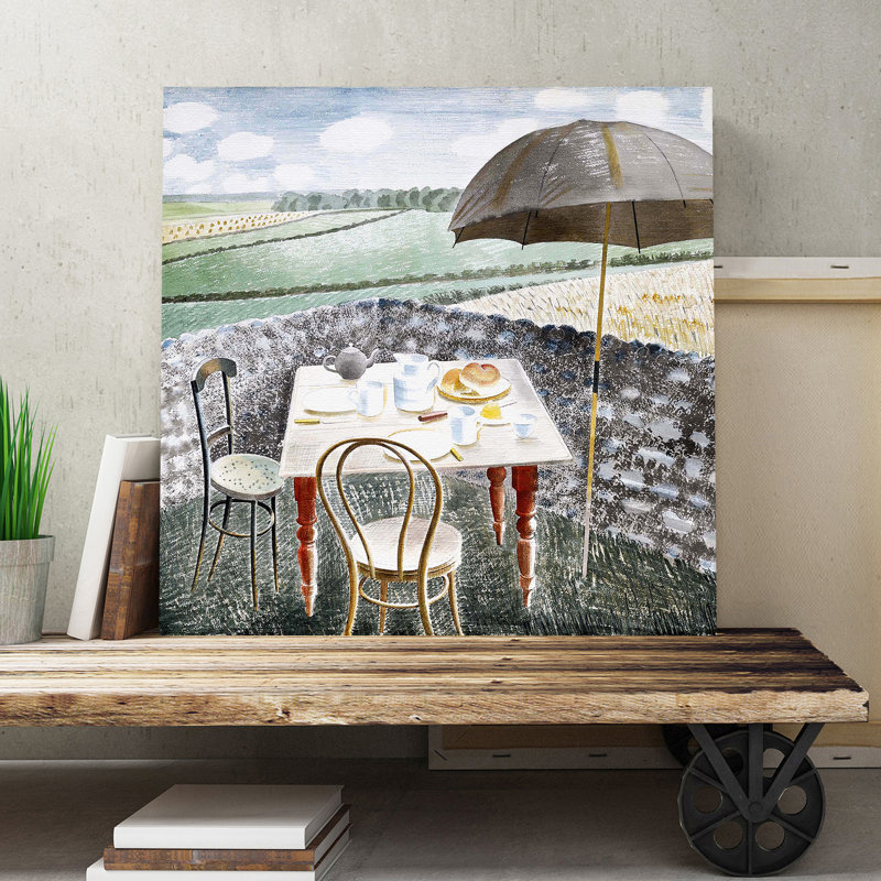 Eric Ravilious - Wrapped Canvas Painting, 50cm H x 50cm W