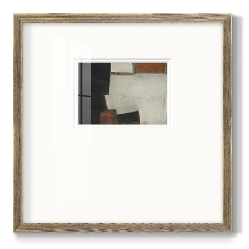 Tammi Our Way To Fall, reproduction d'art encadrée, H 17 po x l 17 po x P 1,25 po, Encadrement brun, Blanc