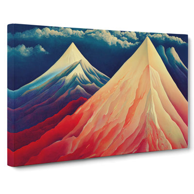 Marvellous Mountains - Wrapped Canvas Print