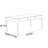 Retro rectangular desk-592188611