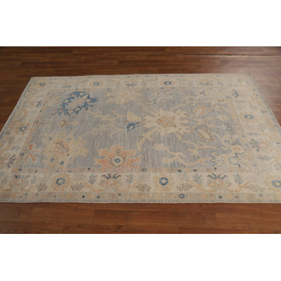Vegetable Dye Oushak Turkish Rug