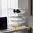S-Shaped Acrylic Side Table/Coffee Table - Modern Minimalist Creative Sofa Side Table, Bedside Shelf, Magazine Rack, Nordic Style Luxury Home Decor-175919869