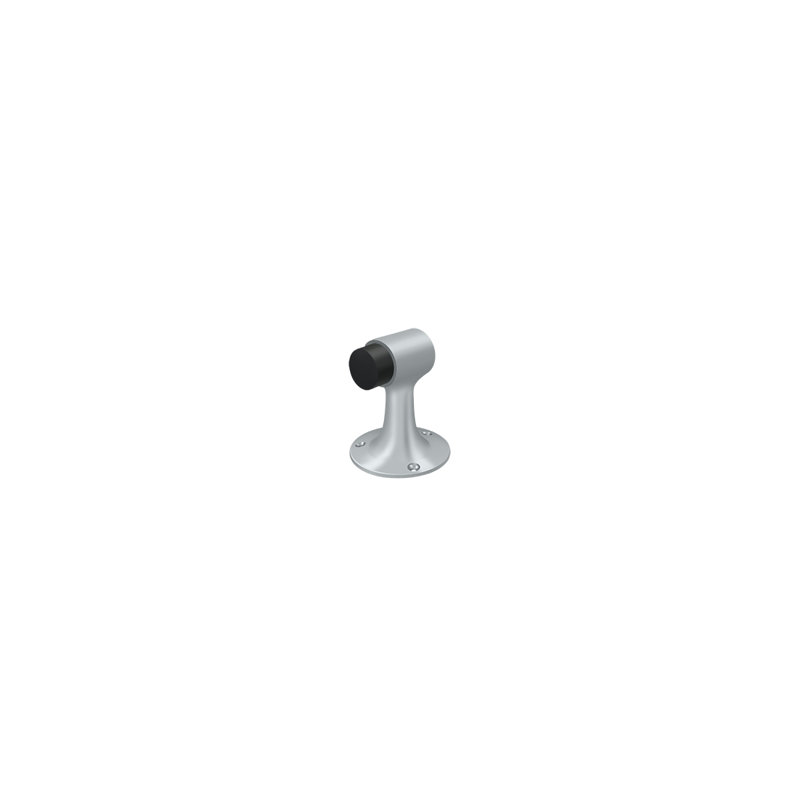 Door Stop, Brushed Chrome