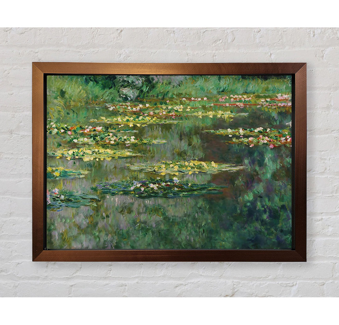 Le Bassin Des Nympheas von Claude Monet - Einzelne Bilderrahmen Kunstdrucke