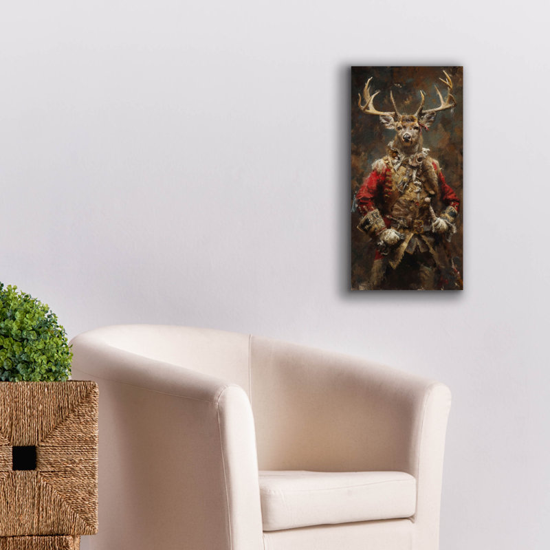 «Captain Buck» par Sean Parnell, art mural sur toile