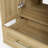24" Bathroom Vanity With Bombay White Engineered Stone Countertop, Backsplash, And Ceramic Basin Single Sink-765583051