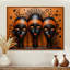 «African Tribal Rhythms IV - Tribal africain, reproductions encadrées-188934595-146170241