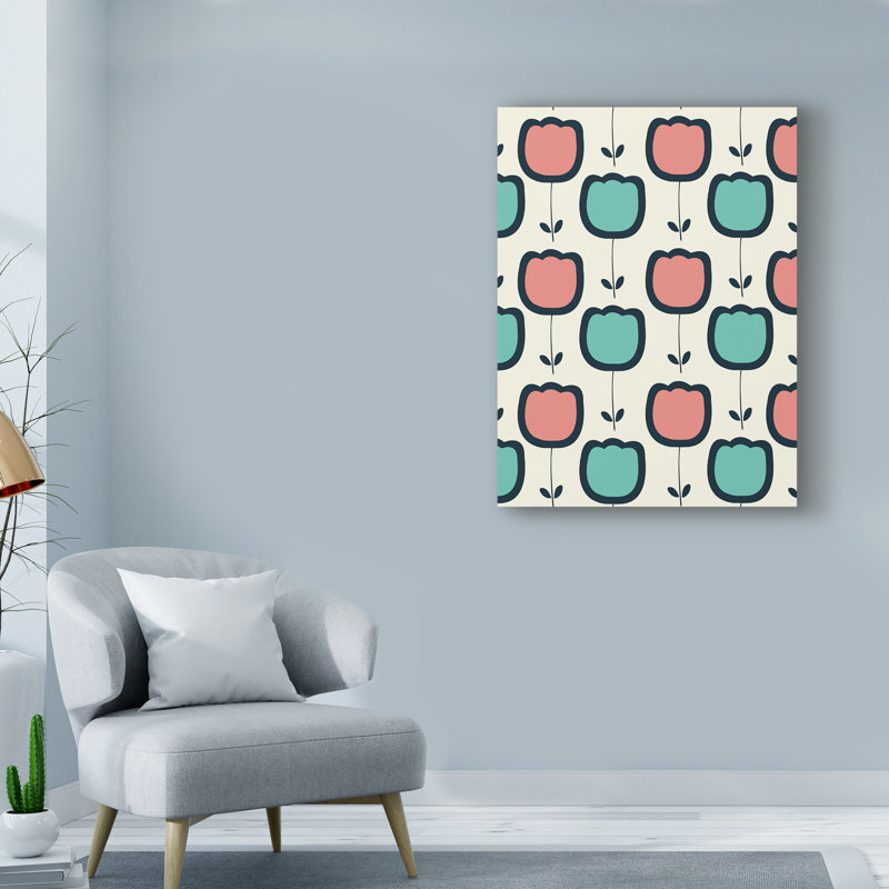 « fleur jardin white », art sur toile, H 24 po x l 18 po x P 2 po