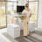Bush Business Furniture Stratus 72W X 30D Electric Standing Desk With Drawers And Modesty Panel-114792282
