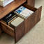 Meuble télé de style moderne et minimaliste en bois massif-108964950