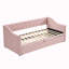 Lit de jour simple tapissier avec lit gigogne-129165722