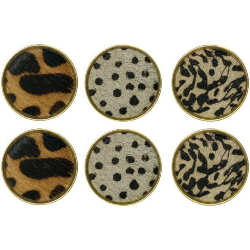 6 Piece Oversized 1 1/2" Diameter Cylindrical Knob Set