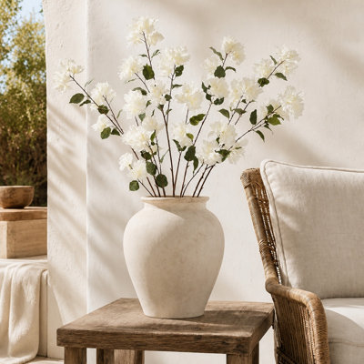 White Artificial Bougainvillea Spray