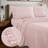 Shabby Chic Printed Pin Stripe Sheet Set-128908895-128908894