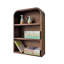 Armoire de rangement murale en bois d'orme massif 18,90 "Retro Brown