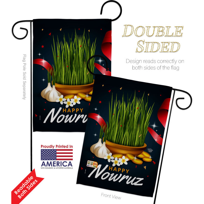 Double Sided Polyester, 18.5" H x 13" W