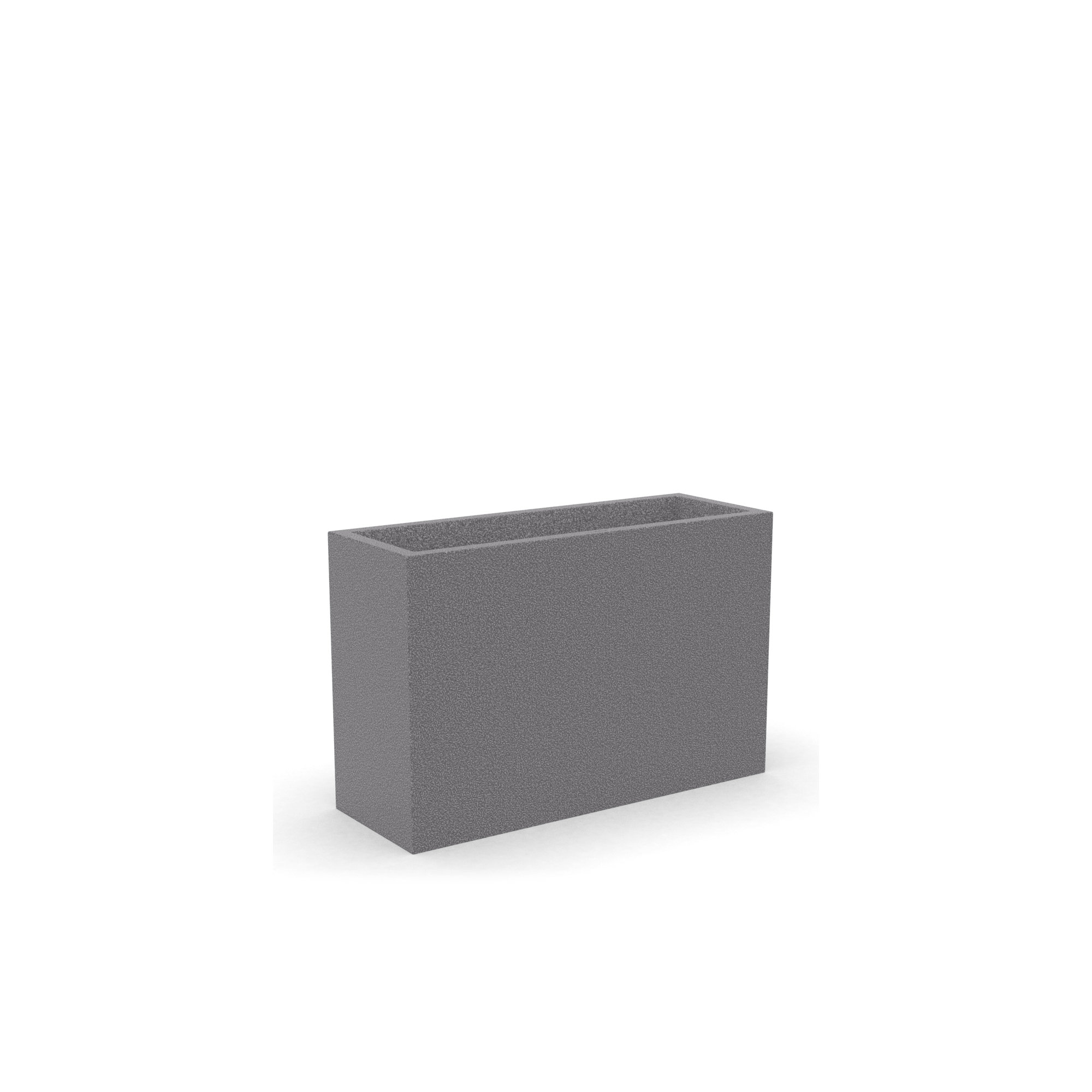 Kenroy Planter Box, 26" H x 39.5" W x 14" D, Granite