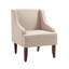 Chaise d'appoint en lin 26 po de largeur-567958502