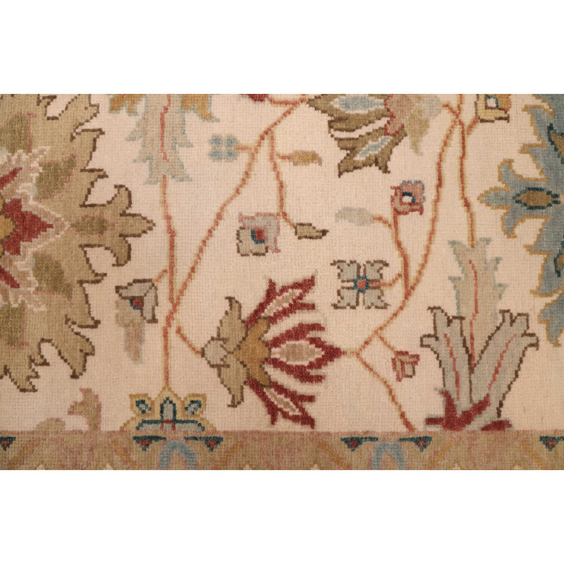 Tapis ivoire Jules Serapi 7 pi 11 po x 10 pi 1 po