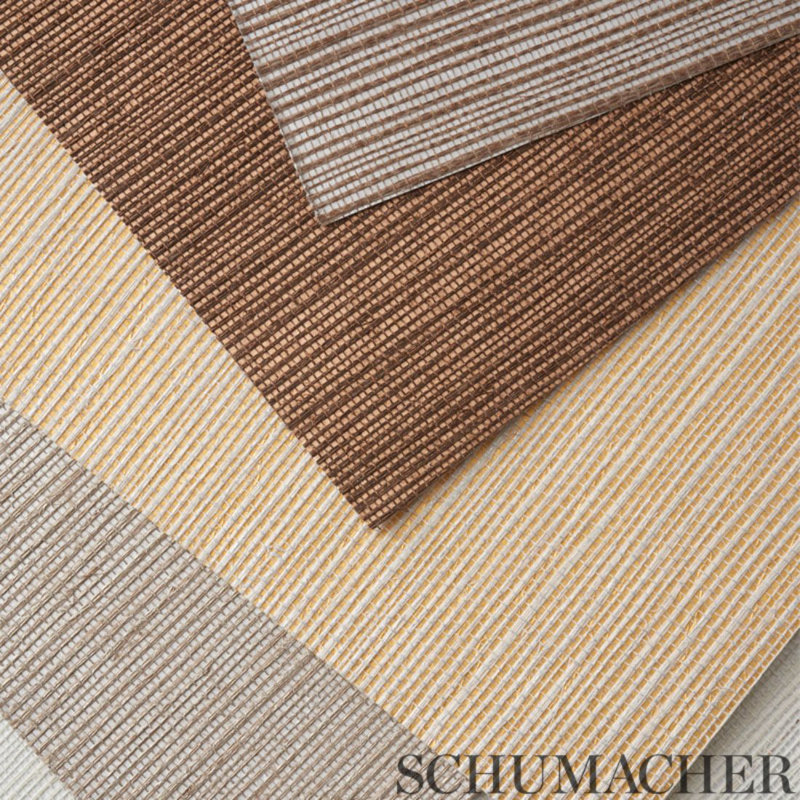 Hemp Shimmer Wallpaper, Ivory Shimmer