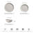 Alofmo Colorful Star 12 Piece Stoneware Dinnerware Set, Service For 4-9985710
