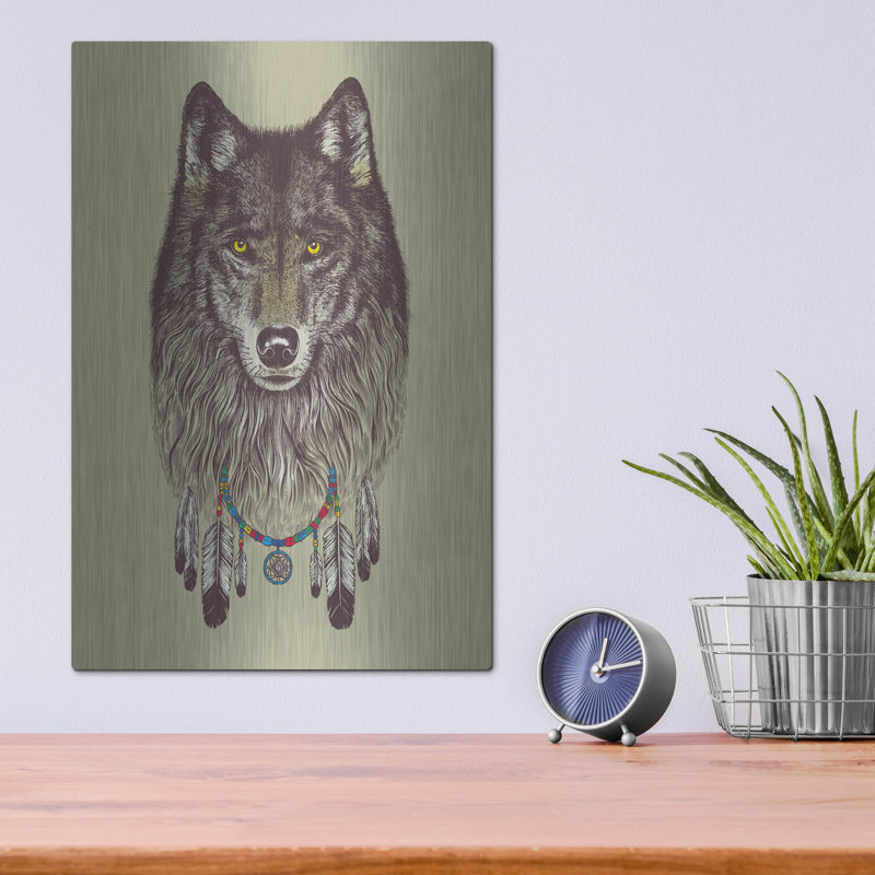 «Wolf Dreams» par Rachel Caldwell, H 16 po x l 12 po