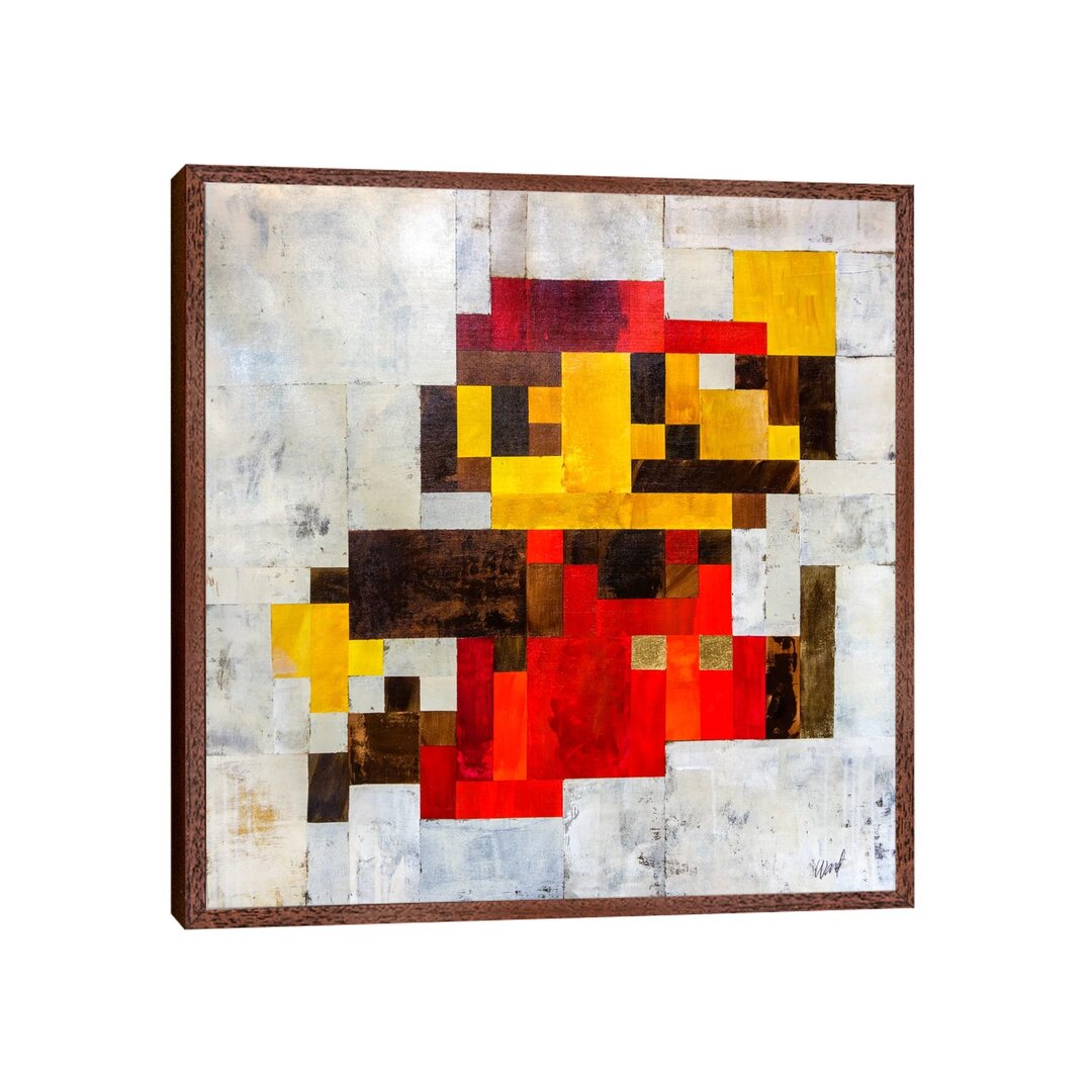 Gerahmtes Leinwandbild Post Modern Mario von Francis Ward