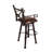 Mosser Swivel Upholstered Genuine Leather Counter Stool-30017011