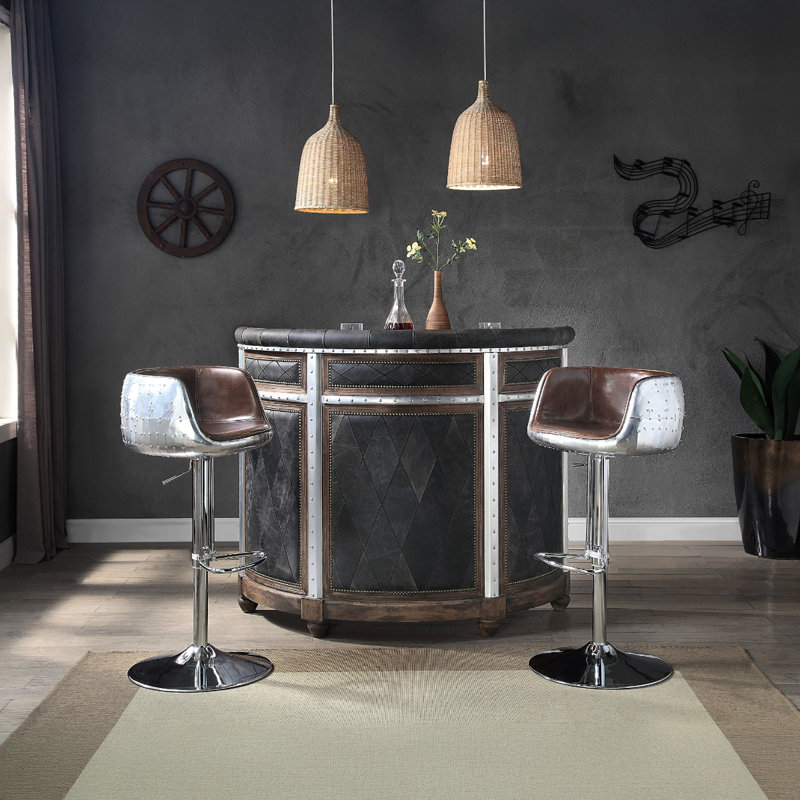 Stella Adjustable Stool W/Swivel