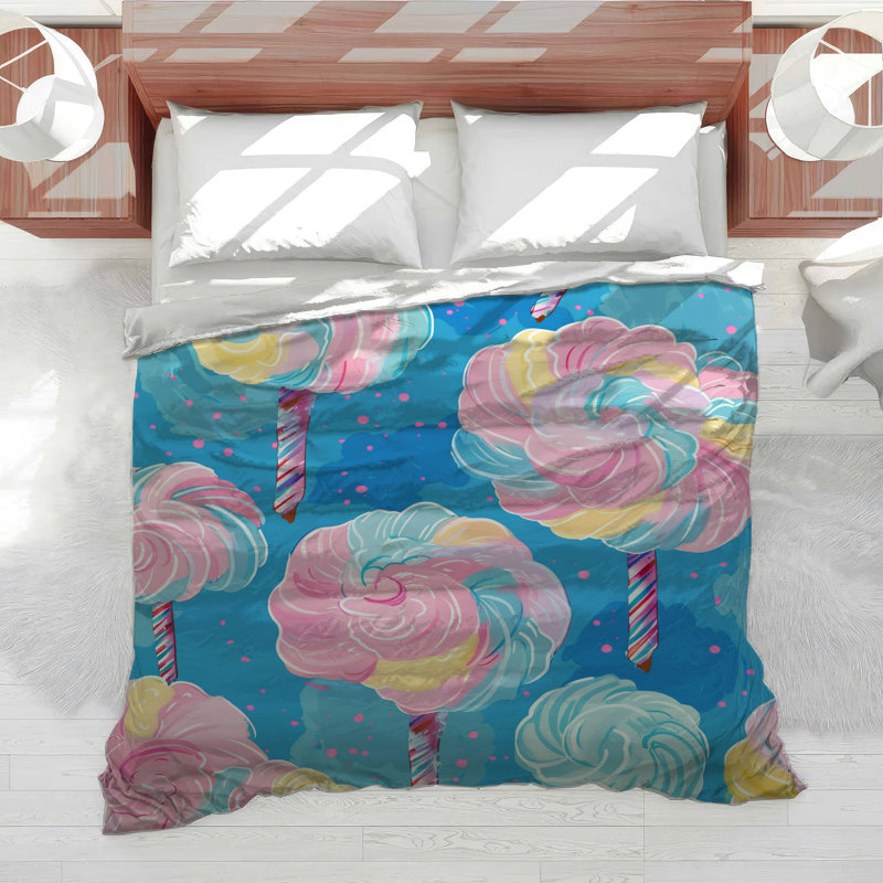 Housse de couette Cotton Candy Bedding, Housse de couette pour très grand lit