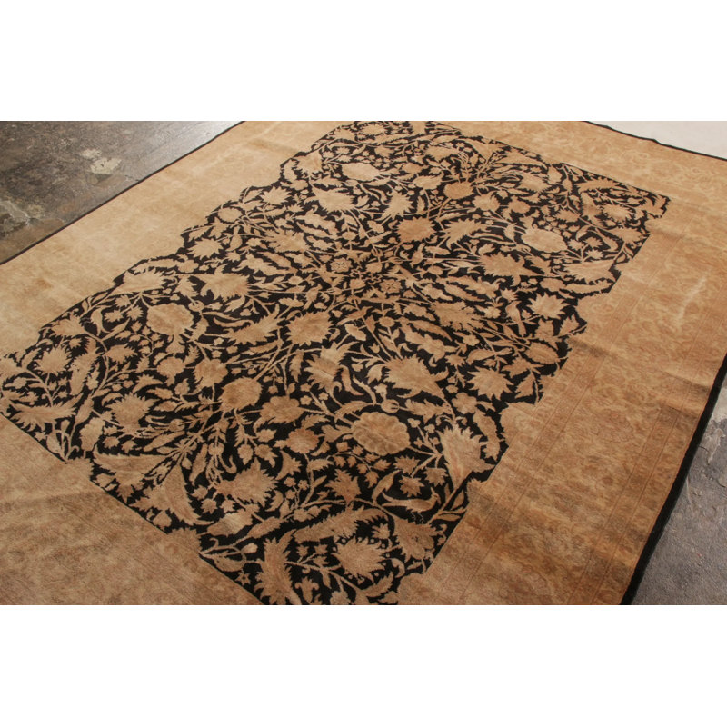 Tabriz One-of-a-Kind Rectangle 7'3" X 9'7" Hand Knotted Area Rug