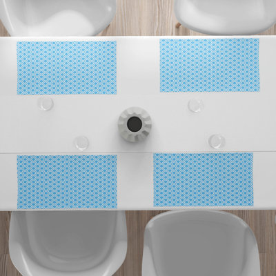 Polyester Geometric Rectangle Placemat