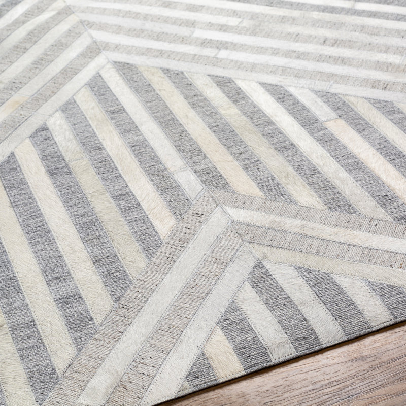 Asbey Geometric Indoor Rug, Rectangle 9' x 13'