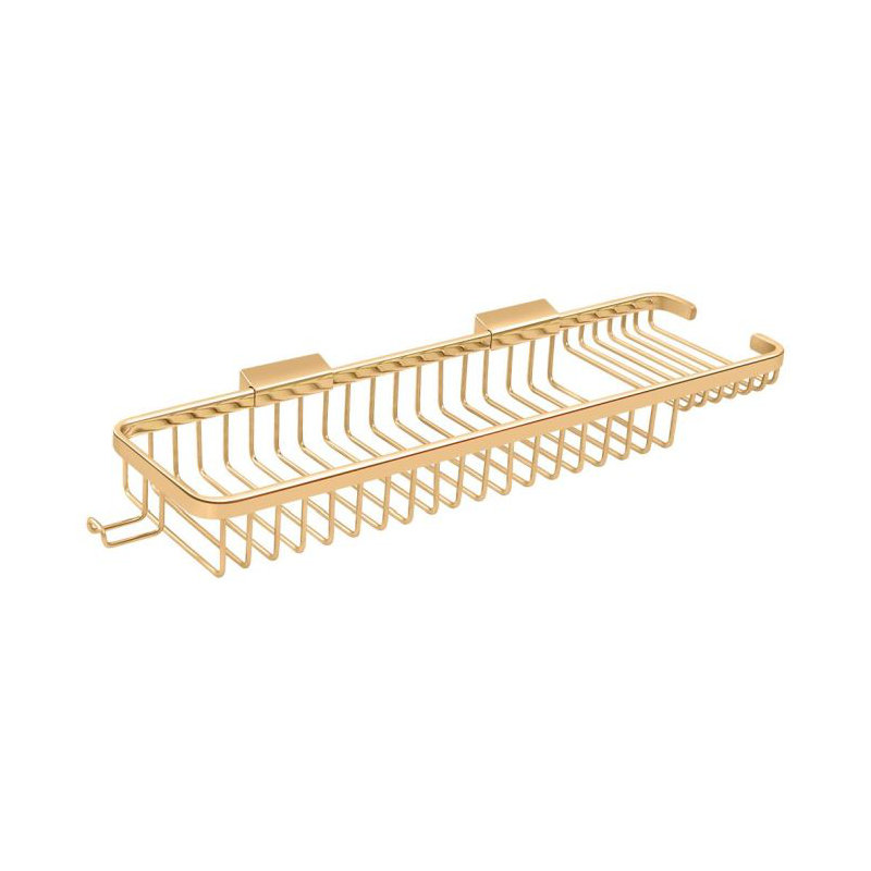 Shower Basket, PVD Polished Brass