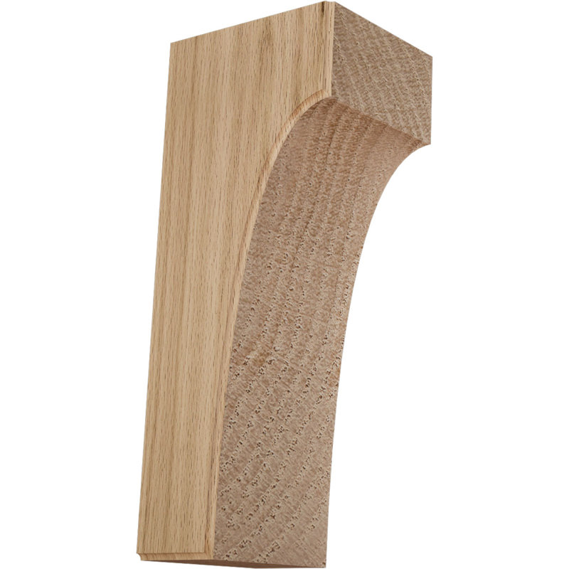 Support Clarksville, Chêne rouge, L 3,5 po x P 4 po x H 10 po