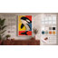 Geometric Orca Modern - Wrapped Canvas-708204784-708204553