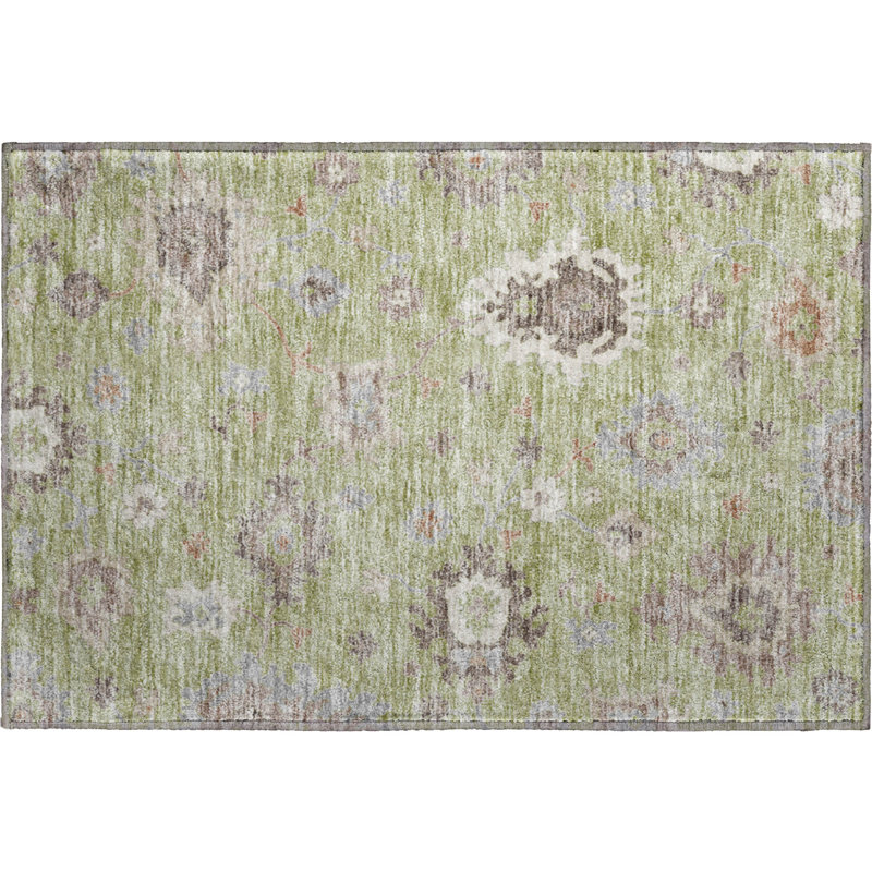 Tapis en aloès Prisco lavable à la machine de qualité supérieure, Rectangle 1 pi 8 po x 2 pi 6 po