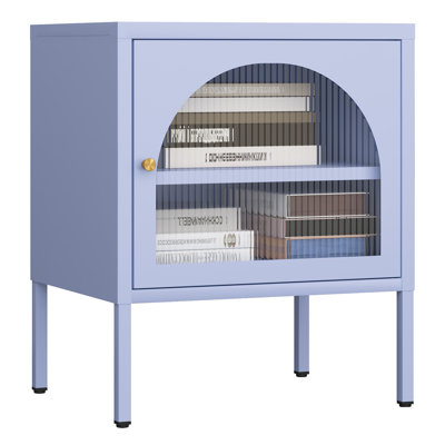 Geanino Steel Top End Table