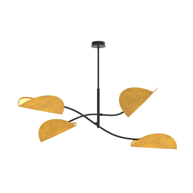 LOTUS BL, 4, Orange, 59cm H x 105cm W x 105cm D