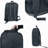(20+24) Travel Case Two-Piece Suitcase Set Oxford Trolley Case Without Password Lock Universal Wheel + Oxford Cloth Backpack
