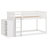 Twin Over Twin Bunk Bed With Drawers And Shelves-1395446680